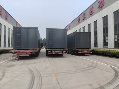 廣東項目設備發貨及現場展示