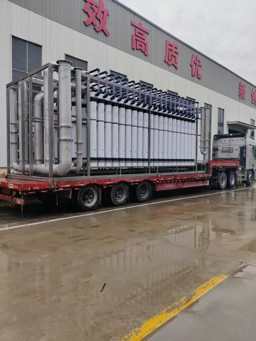 聊城電廠3500T/D除鹽水設(shè)備發(fā)貨