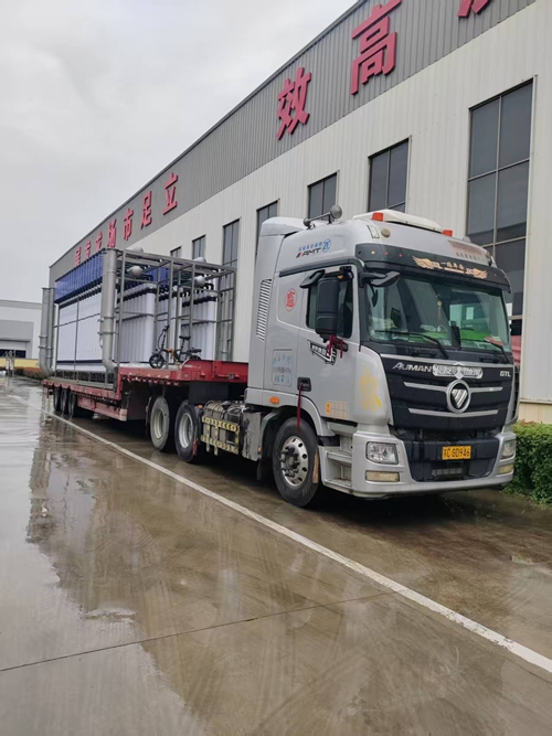 聊城電廠3500T/D除鹽水設(shè)備發(fā)貨