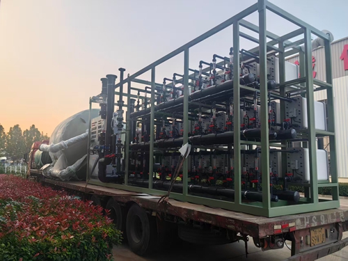 10.15某化工企業(yè)200T/H除鹽水設(shè)備發(fā)貨