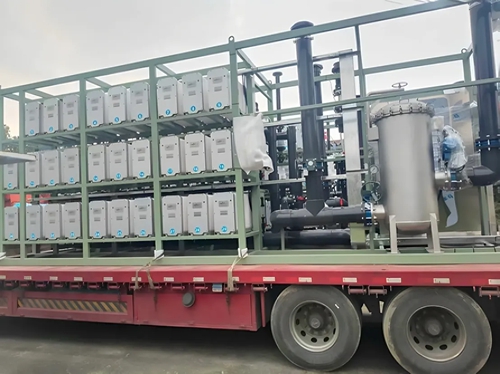 10.19某化工企業(yè)200T/H除鹽水設(shè)備發(fā)貨