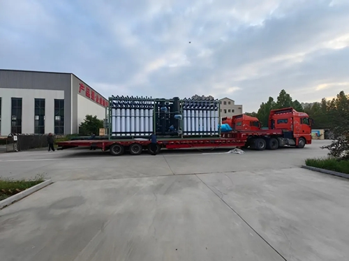 10.19某化工企業(yè)200T/H除鹽水設(shè)備發(fā)貨