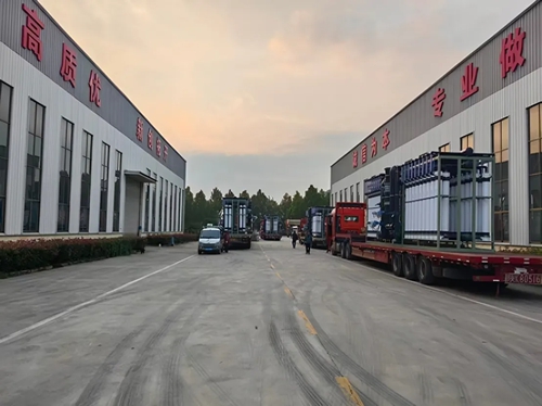 10.19某化工企業200T/H除鹽水設備發貨