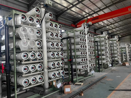 10.20某化工企業200T/H除鹽水設備發貨